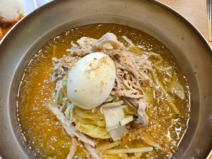 물밀면 비주얼