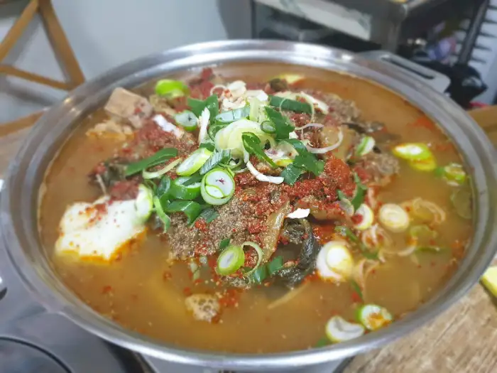 토종닭볶음탕 근접샷