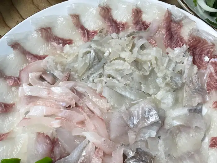 다양한 종류의 신선한 회