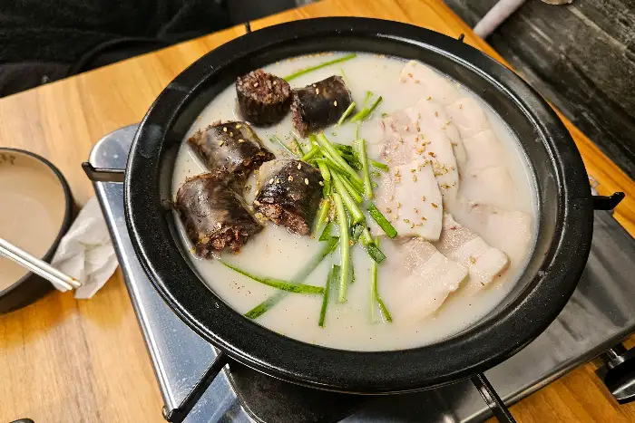 보쌈과 순대