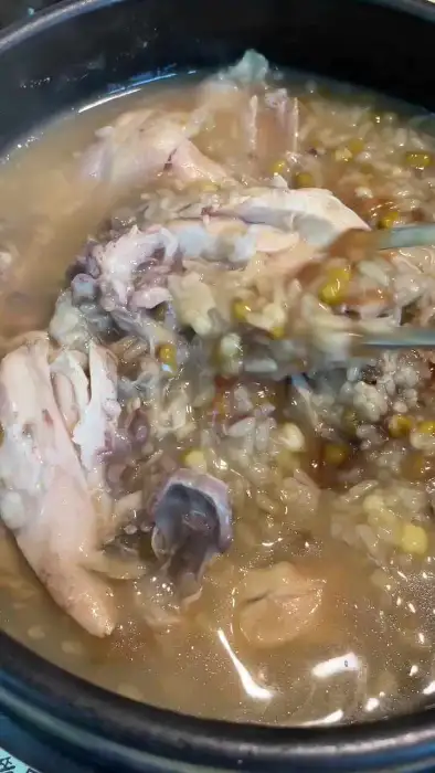 삼계탕 속 내용물
