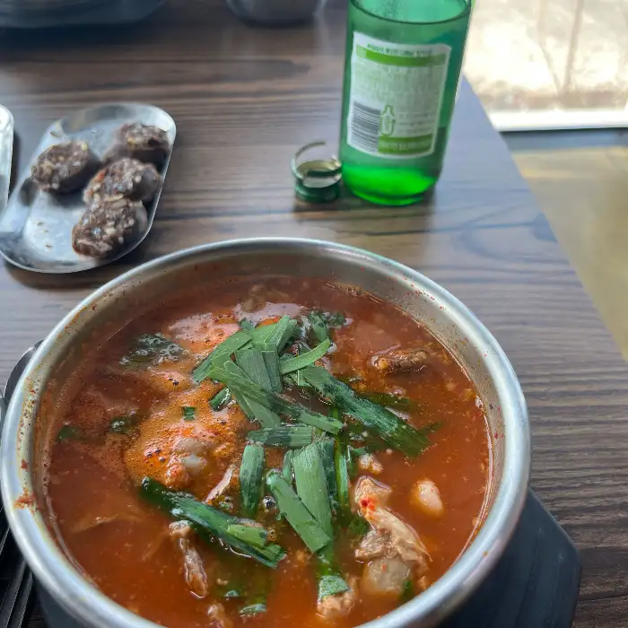 기본으로 제공되는 순대