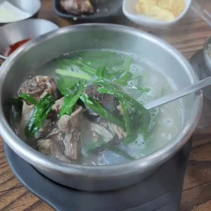 순대국 속 건더기
