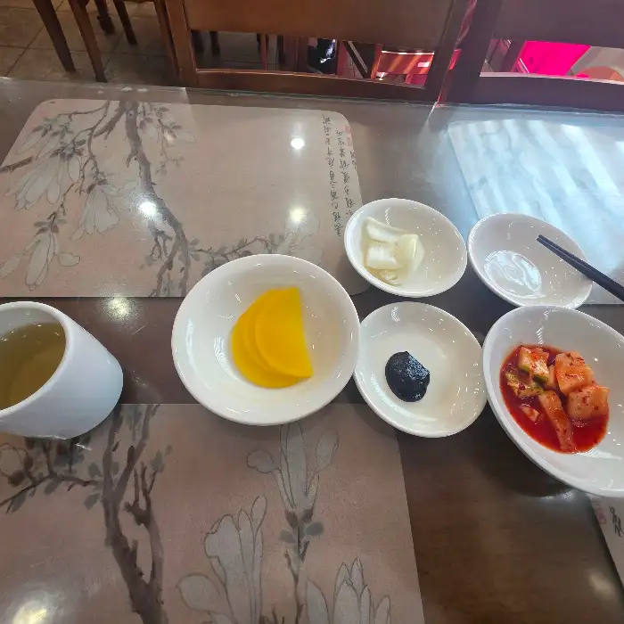 중국집 기본 반찬