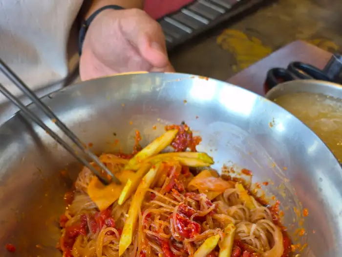 육회냉면