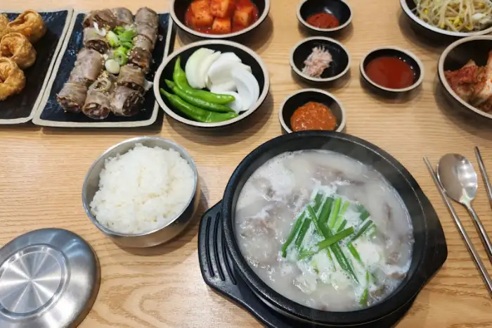 국밥과 밥, 반찬