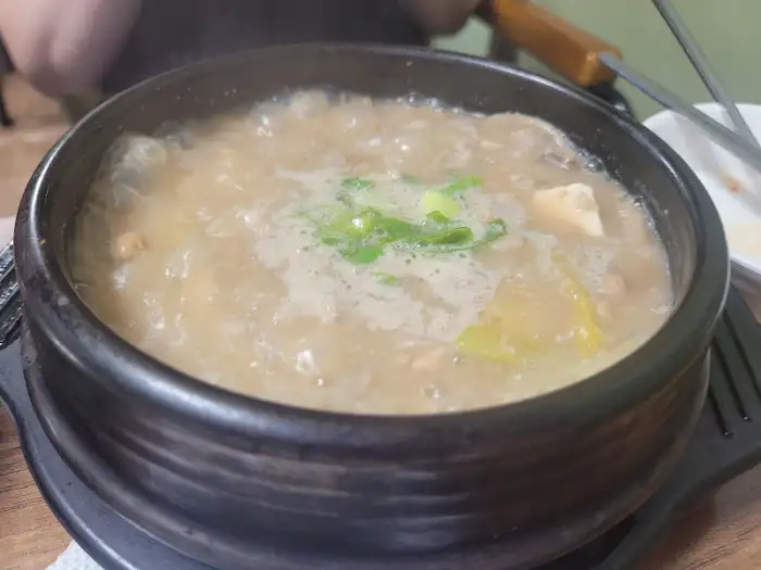 차돌박이청국장