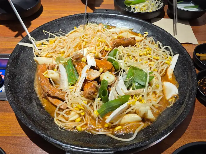 곤드레밥과 등갈비찜