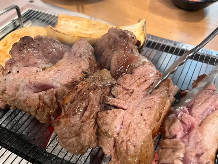 구워진 양갈비