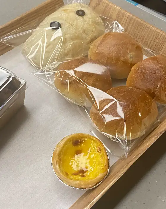 소금빵과 에그타르트