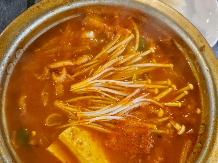 김치찌개 클로즈업