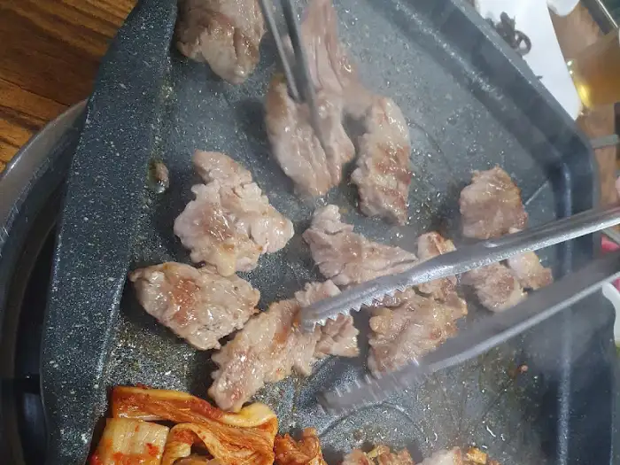 지글지글 구워지는 흑돼지