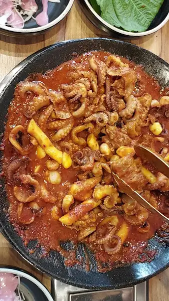 철판 쭈꾸미 볶음