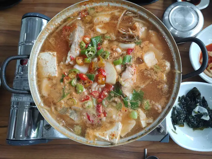 전체 상차림 모습