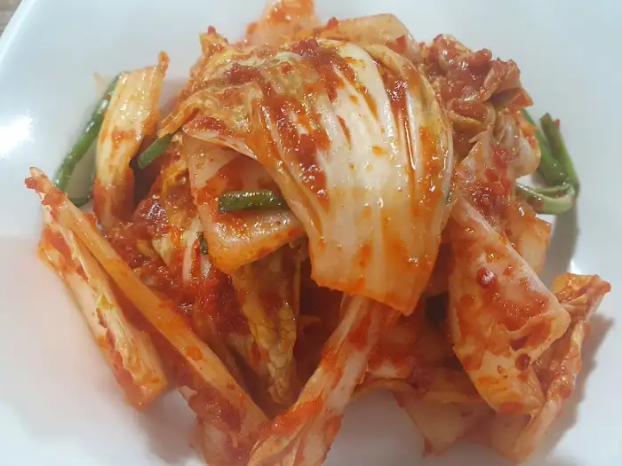 먹음직스러운 김치