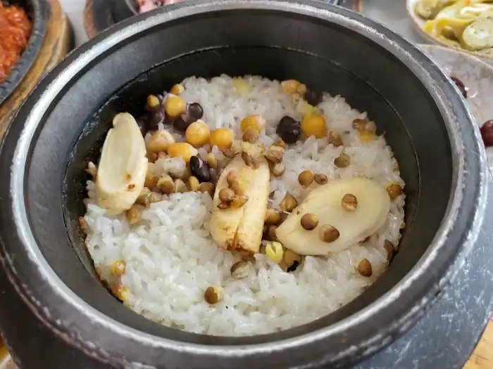 통무쇠 가마솥밥