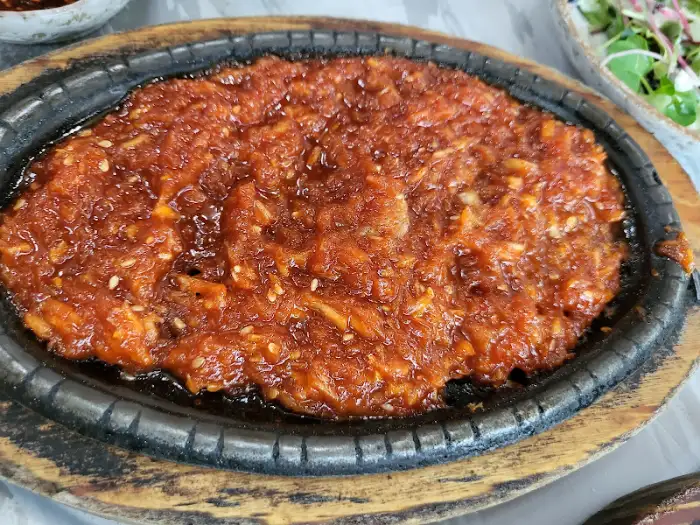 돌판 양념 요리