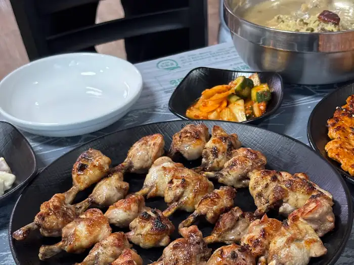 청송 닭 어깨봉 구이