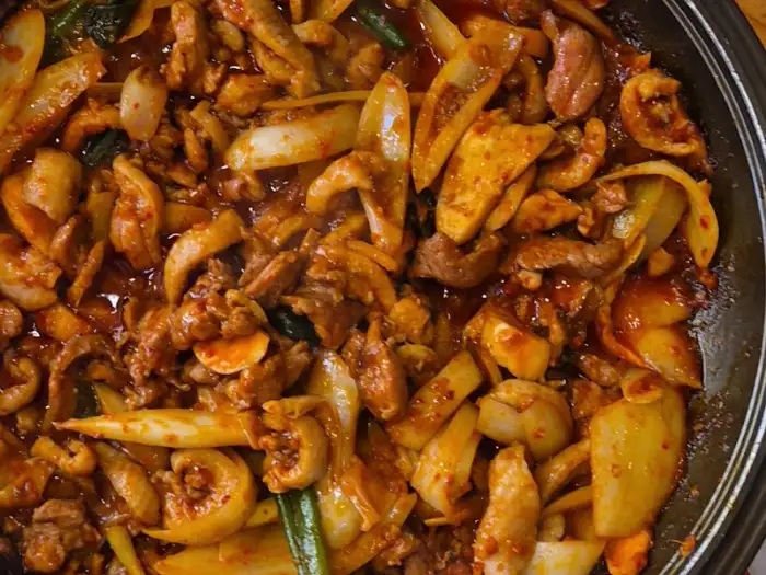 오리 불고기