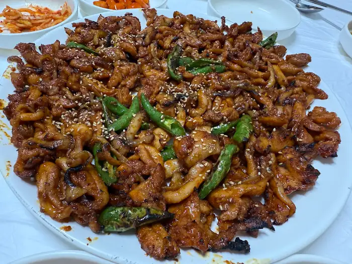 먹음직스러운 닭불고기