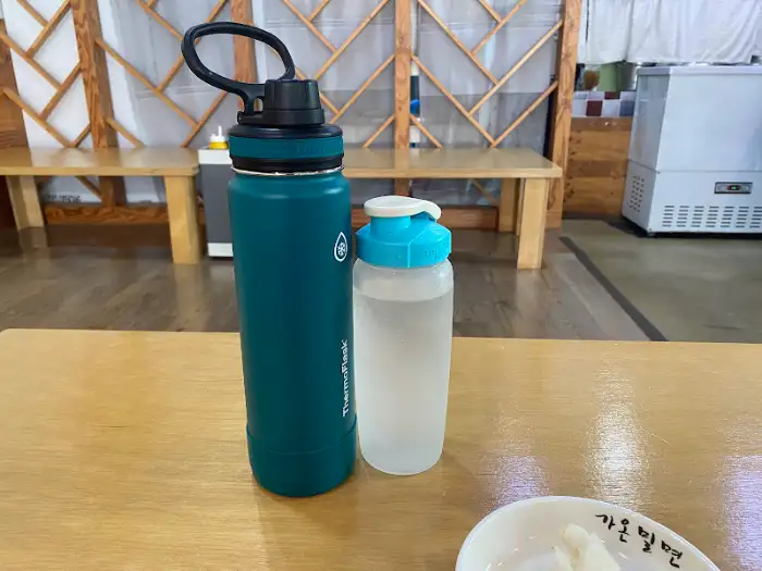 비빔 밀면 클로즈업