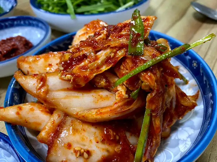 잘 익은 겉절이