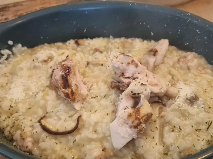 머쉬룸 치킨 리조또