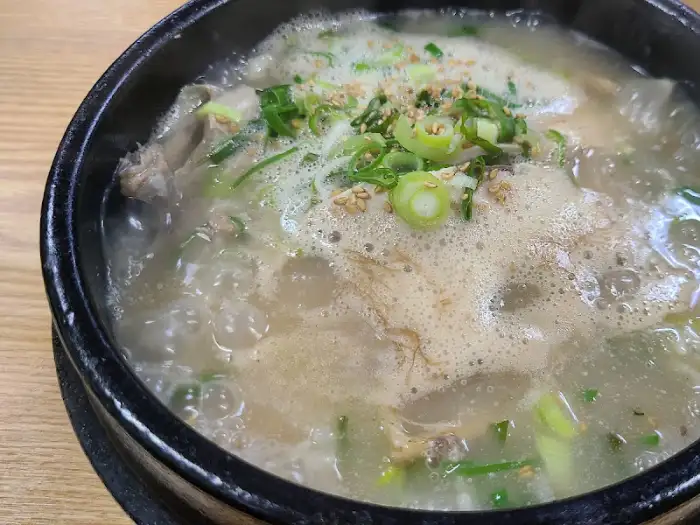 담백한 삼계탕