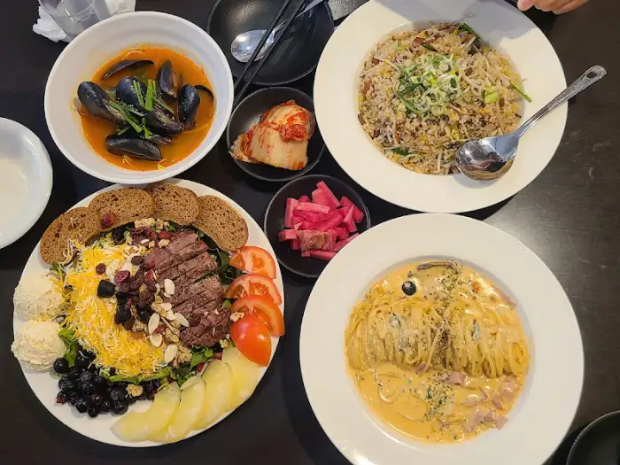 전체 상차림 모습