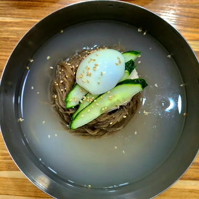 백령면옥 물냉면