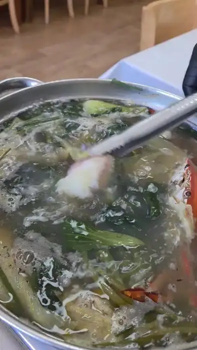새조개 샤브샤브 냄비