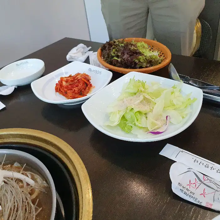 정갈한 밑반찬들