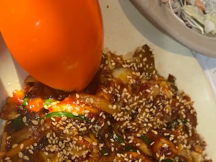 통오징어 코다리찜 양념 비주얼