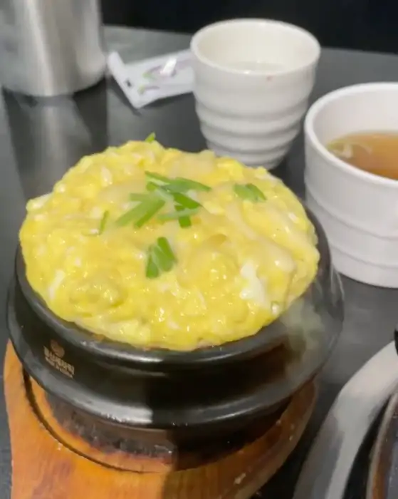 김이 모락모락 나는 따뜻한 계란찜