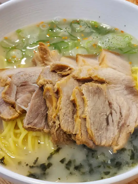 따뜻한 국물의 라면