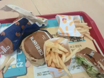 순천 롯데리아: 점심시간 직장인의 꿀맛, 신선함과 친절함으로 다시 찾은 곳