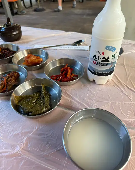 바삭한 파전과 막걸리