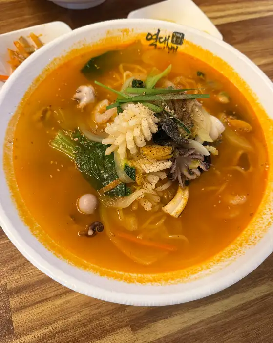 역대짬뽕 해산물 짬뽕