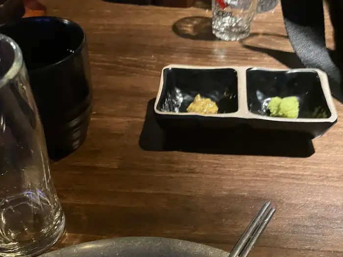 와사비와 간장 소스