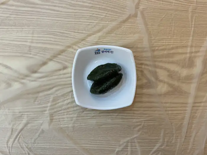 보리굴비정식 밑반찬 (오른쪽)
