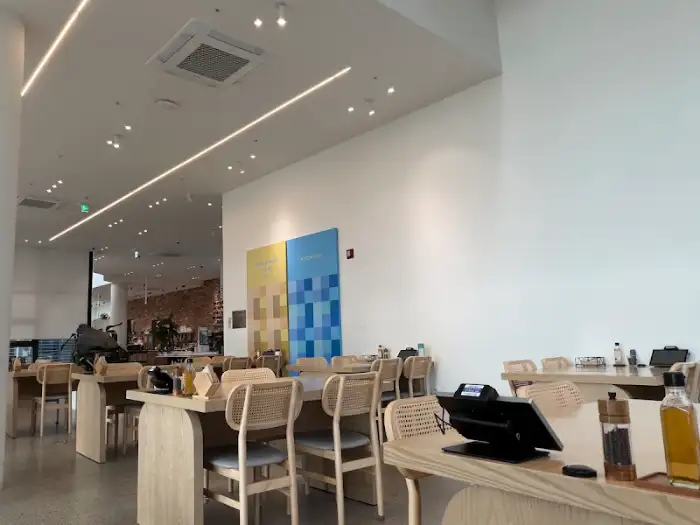 성산옥 내부 테이블 모습