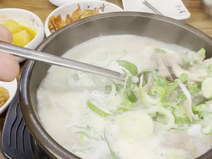 순댓국 한 그릇
