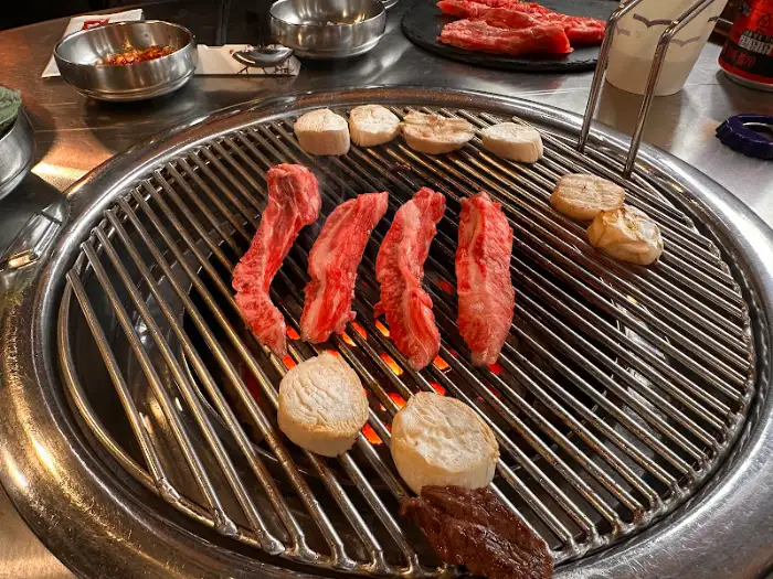 구워지는 한우