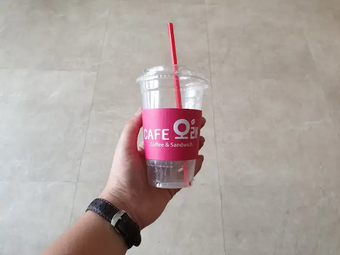 카페 로고 컵홀더