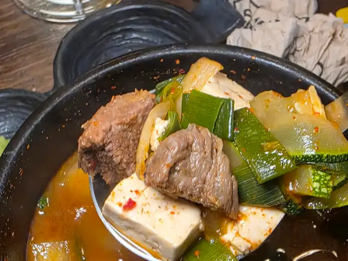 된장찌개 속 재료