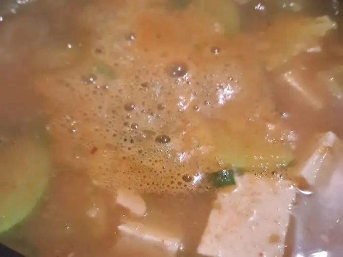 된장찌개 모습