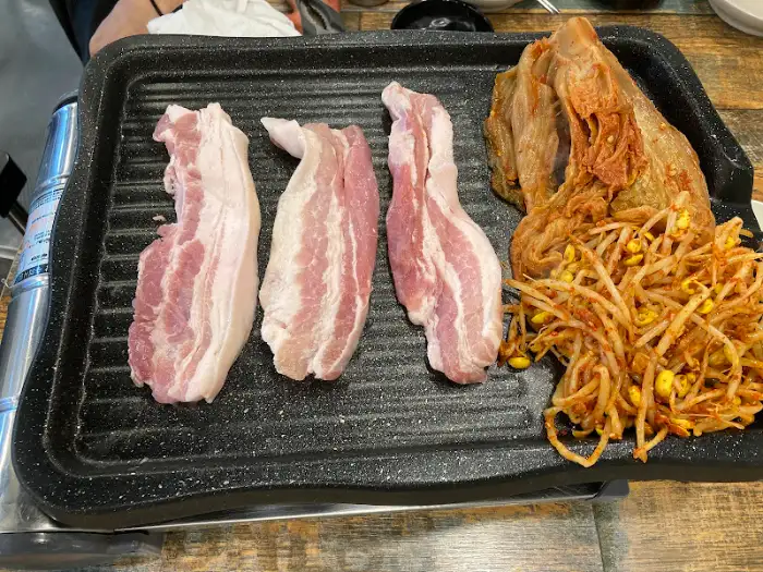 숯불 위 갈비
