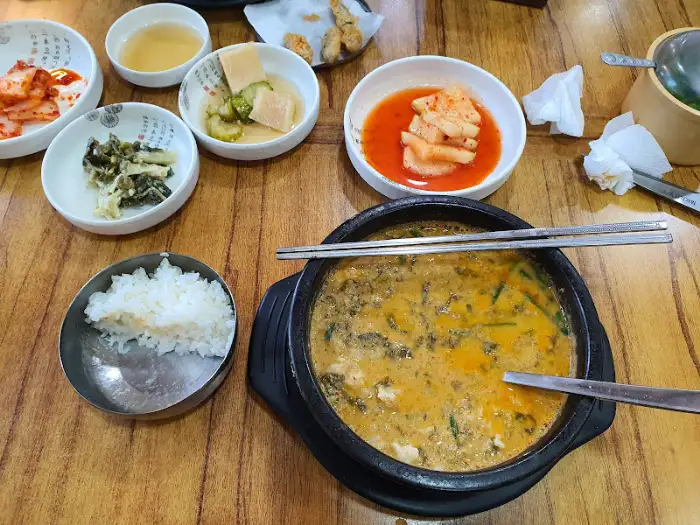 추어탕과 밥