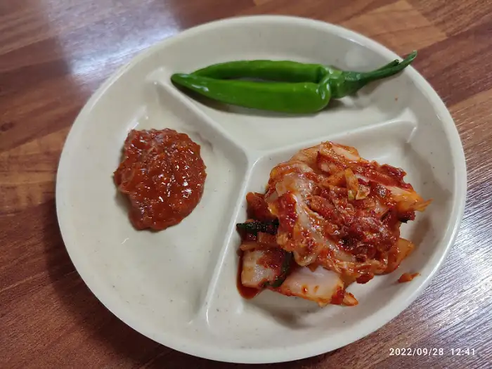 비빔밥 곁들임 반찬
