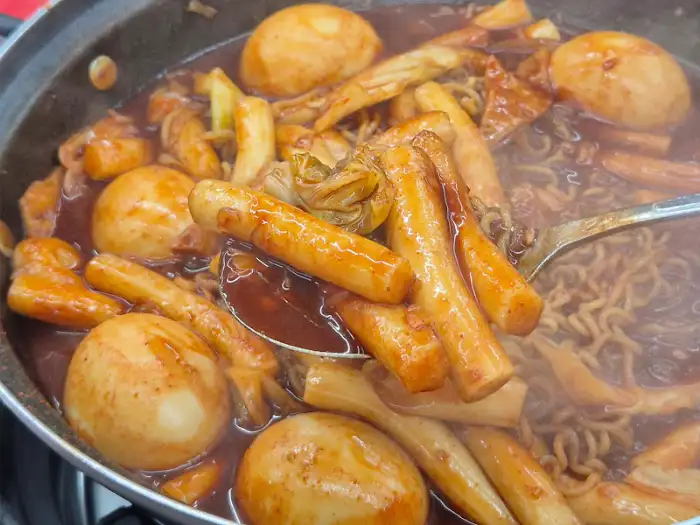 떡볶이 클로즈업